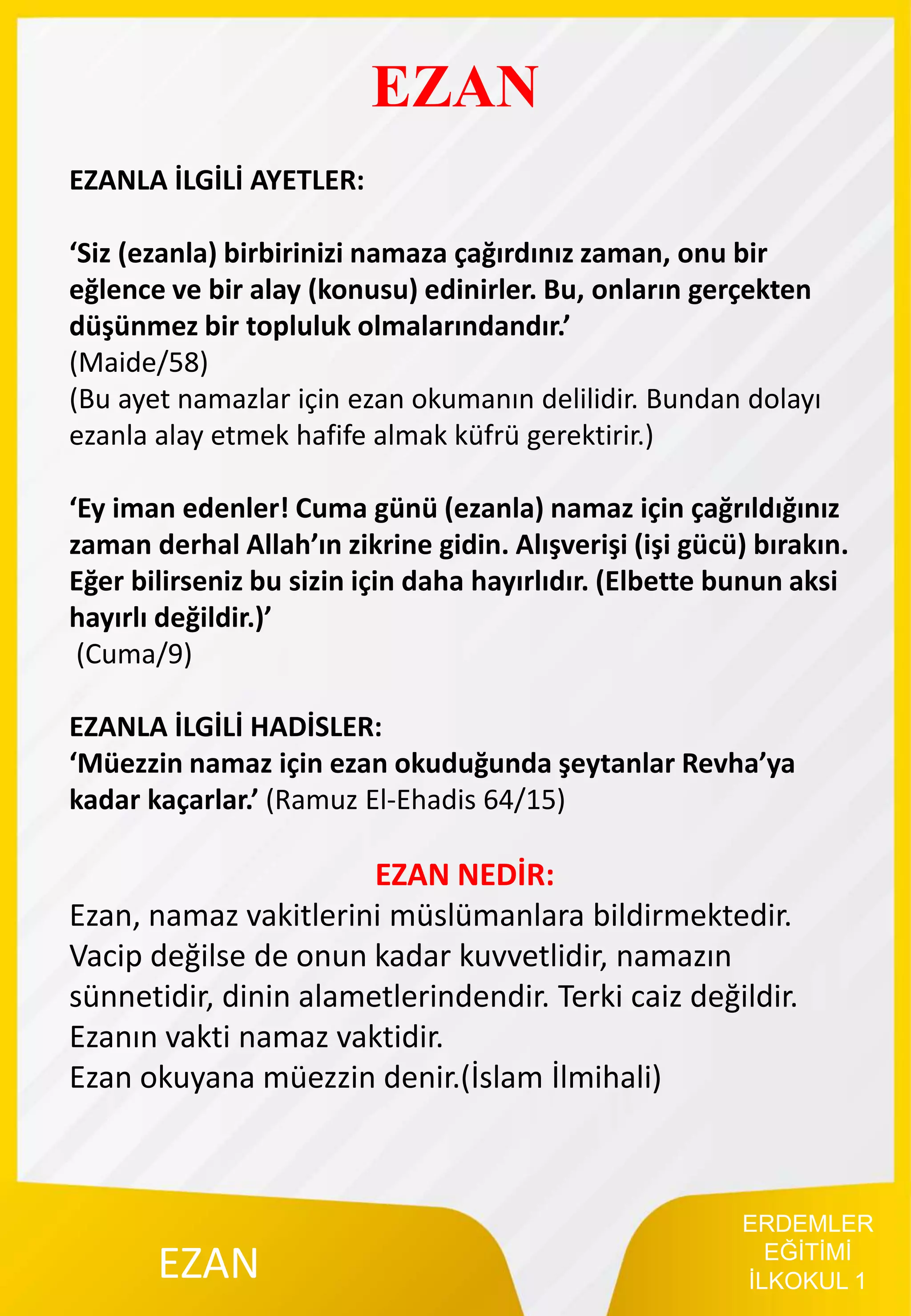 ezan ile ilgili görsel 3