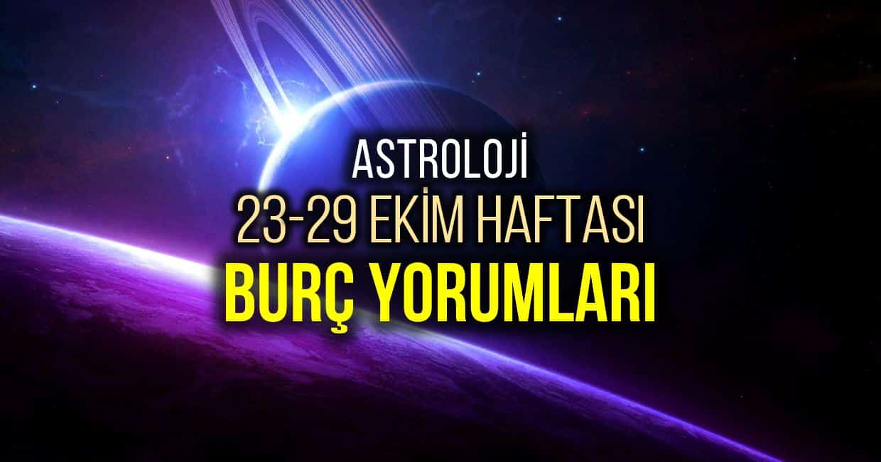 20-26 Ekim 2025 Haftalık Burç Yorumları: Bu Hafta Sizi Neler Bekliyor?