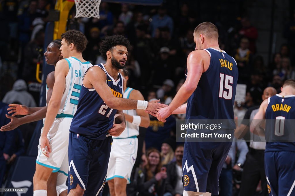 hornets-nuggets ile ilgili görsel 2