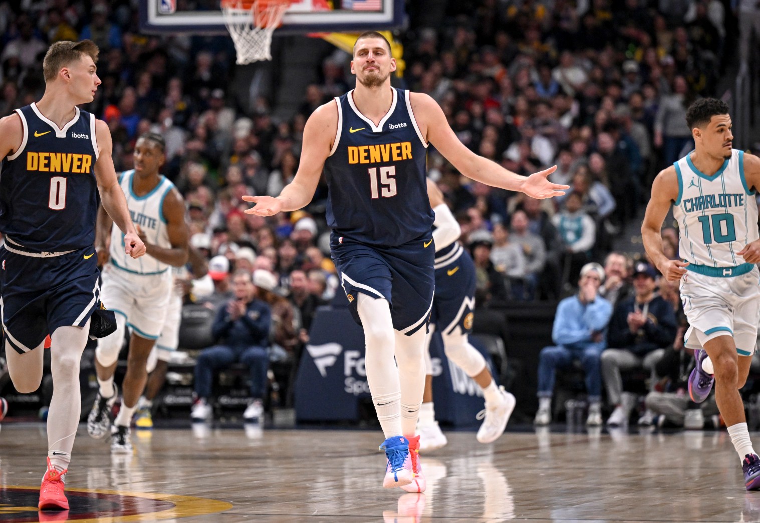 hornets-nuggets ile ilgili görsel 3