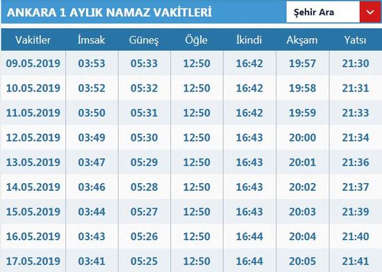 namaz-vakitleri-ankara ile ilgili görsel 3